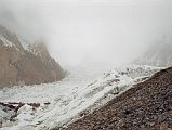18 Gasherbrum I Hidden In Clouds From Gasherbrum Base Camp On Abruzzi Glacier